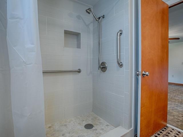 6731 Lake Griffin Rd, Lady Lake, FL 32159 - full bathroom with a shower stall