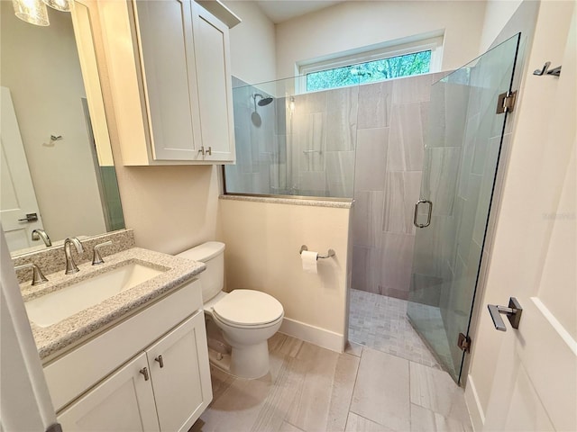 3607 Umbrella Tree Ln, Oxford, FL 34484 - bathroom with vanity and a stall shower