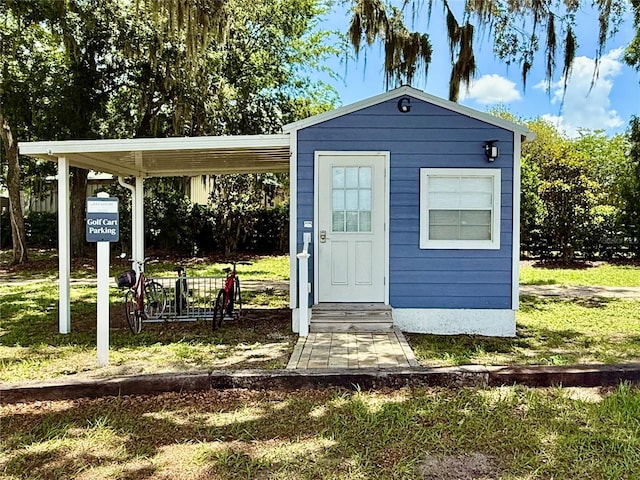 3607 Umbrella Tree Ln, Oxford, FL 34484 - view of shed