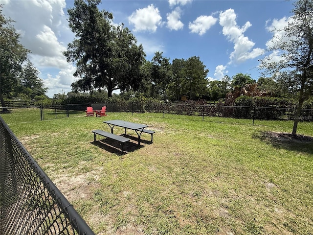 3607 Umbrella Tree Ln, Oxford, FL 34484 - view of yard with view of wooded area