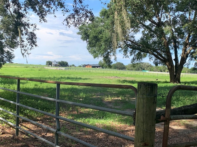 2530 Shady Ln, Groveland, FL 34736 - gate with a view of countryside