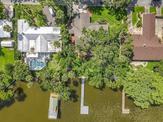 504 Banning Beach Rd, Tavares, FL 32778 - bird's eye view of a nearby body of water