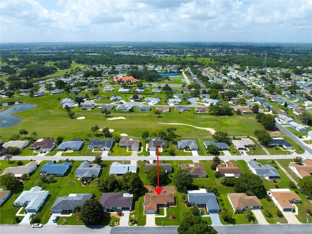 9790 SE 175th St, Summerfield, FL 34491 - aerial view of property and surrounding area featuring nearby suburban area and a large body of water