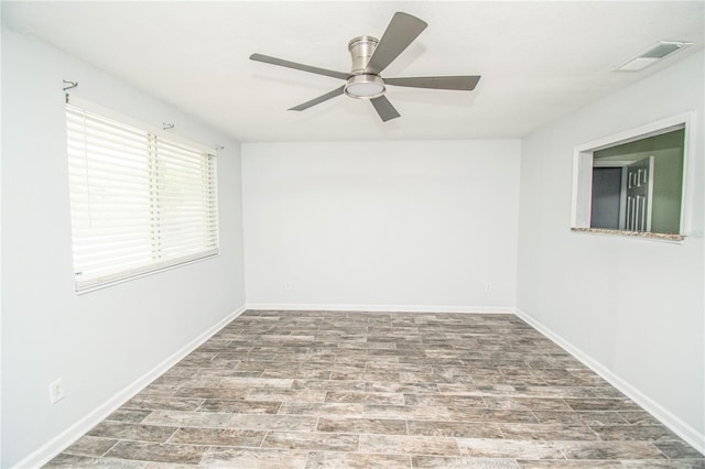 25 Jule Rd, Macclenny, FL 32063 - unfurnished room with wood finished floors and ceiling fan