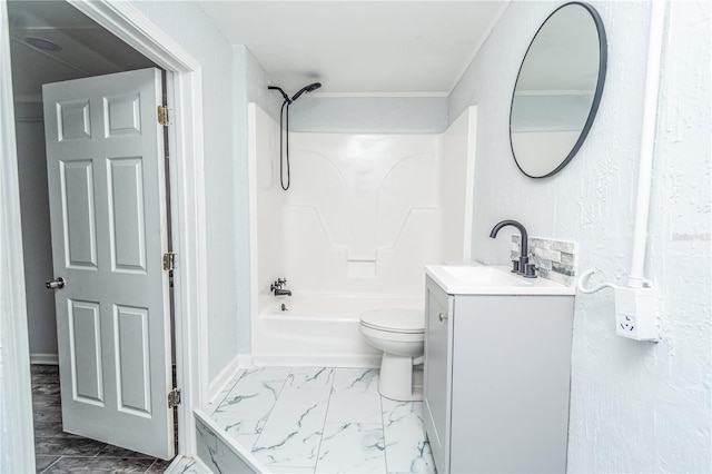 25 Jule Rd, Macclenny, FL 32063 - full bathroom with vanity, bathtub / shower combination, and crown molding