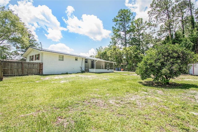 25 Jule Rd, Macclenny, FL 32063 - back of property featuring a sunroom and brick siding