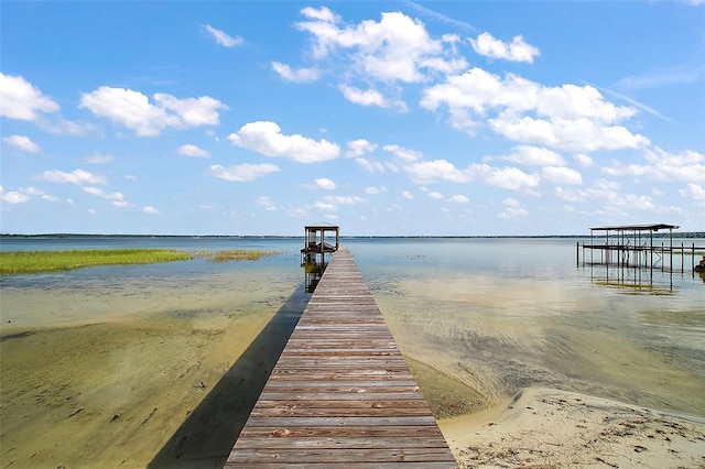 13033 SE 158th Ln, Weirsdale, FL 32195 - dock with a water view