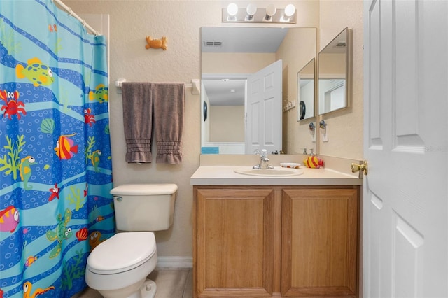 624 Terra Lago St, Davenport, FL 33897 - bathroom featuring vanity and a shower with shower curtain