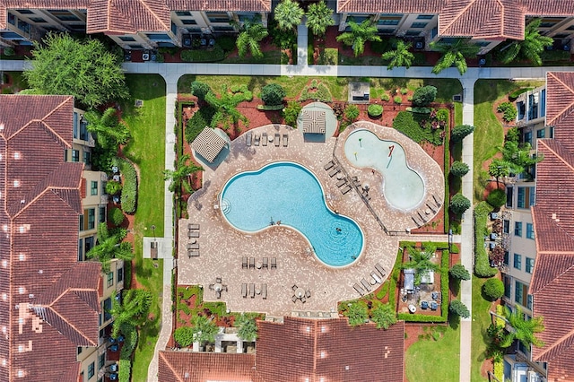 624 Terra Lago St, Davenport, FL 33897 - aerial view of a pool