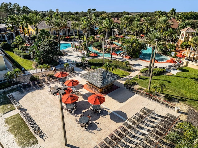 624 Terra Lago St, Davenport, FL 33897 - bird's eye view of a pool
