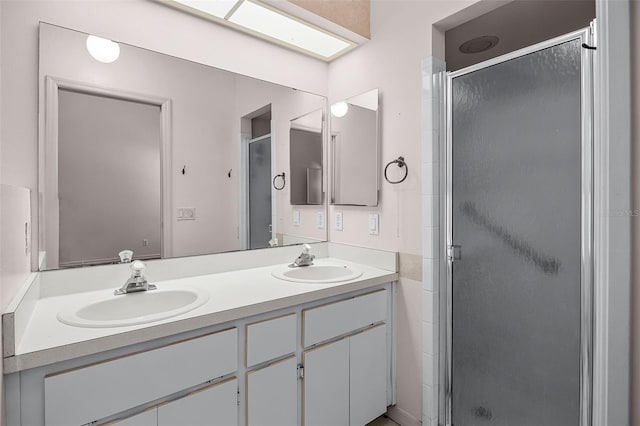 5507 Laver St, Leesburg, FL 34748 - full bath with double vanity and a shower stall