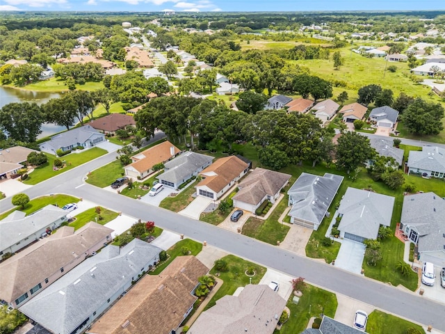5507 Laver St, Leesburg, FL 34748 - aerial overview of property's location with nearby suburban area