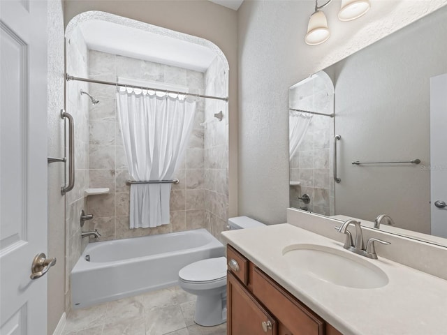 10927 SE 168th Loop, Summerfield, FL 34491 - bathroom featuring shower / tub combo with curtain and vanity