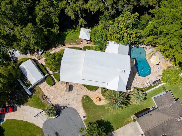 15733 Tower View Dr, Clermont, FL 34711 - aerial view of property's location featuring a pool area