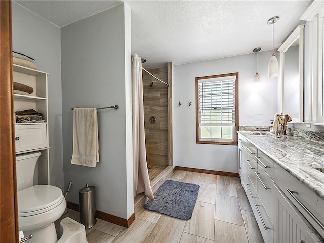15733 Tower View Dr, Clermont, FL 34711 - full bathroom with vanity, a shower stall, and wood finished floors