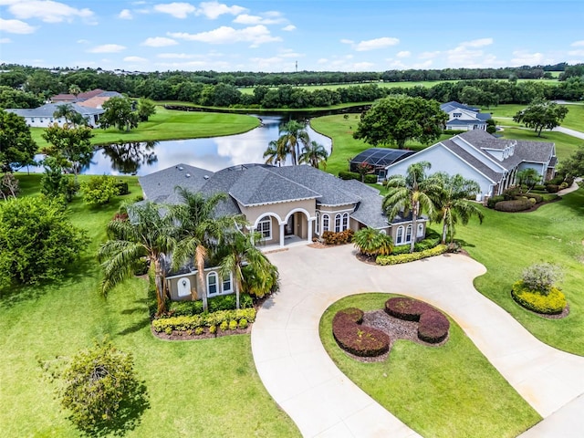 7303 Spring Mountain Ln, Yalaha, FL 34797 - view of subject property featuring a large body of water