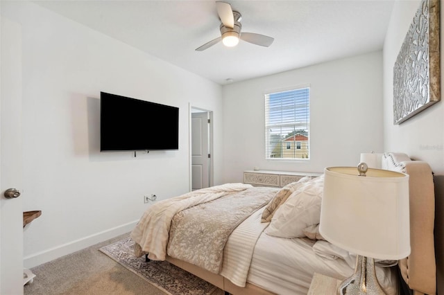 3304 Canna Lily Pl, Clermont, FL 34711 - bedroom with carpet and a ceiling fan