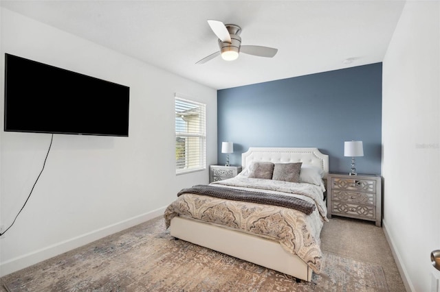 3304 Canna Lily Pl, Clermont, FL 34711 - bedroom featuring baseboards and ceiling fan