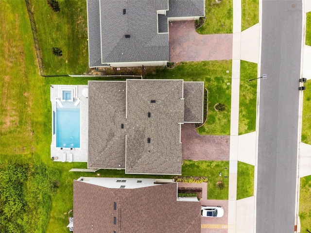 3304 Canna Lily Pl, Clermont, FL 34711 - aerial view of property and surrounding area featuring a pool area