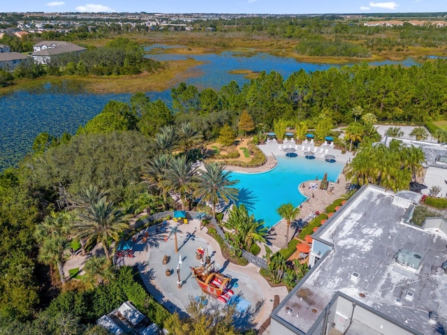 709 Longboat Dr, Davenport, FL 33896 - drone / aerial view of a nearby body of water