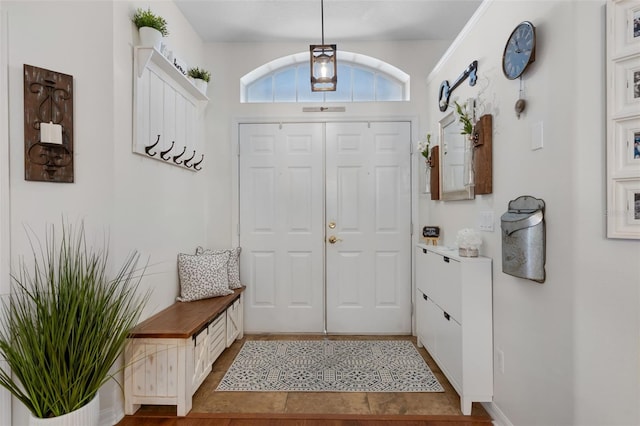 14708 Timucua Pl, Clermont, FL 34711 - entrance foyer with wood finished floors