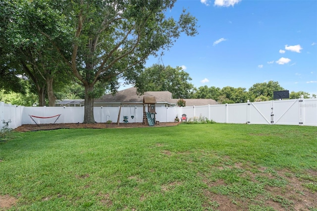 14708 Timucua Pl, Clermont, FL 34711 - fenced backyard with a gate