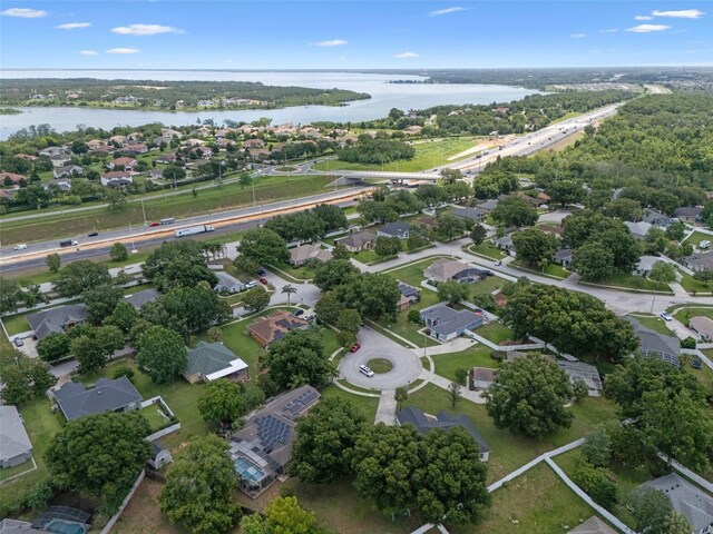 14708 Timucua Pl, Clermont, FL 34711 - aerial view of residential area with a nearby body of water