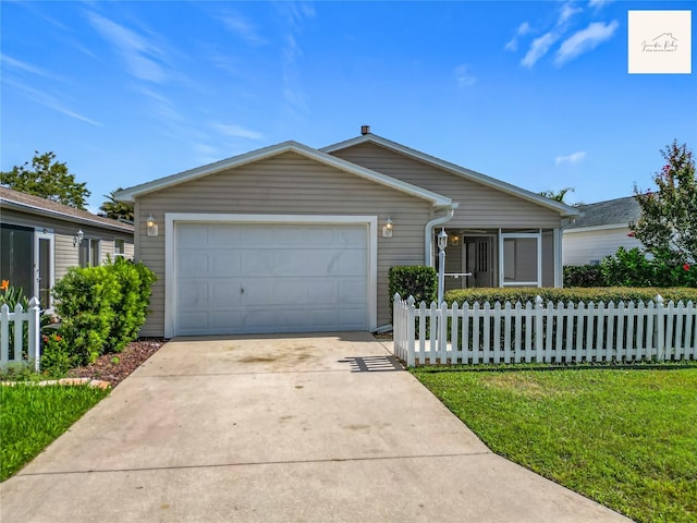 2311 Pine Ridge St, The Villages, FL 32162 - ranch-style house with concrete driveway and a garage
