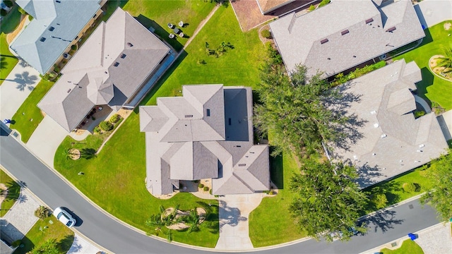 5740 Bounty Cir, Tavares, FL 32778 - aerial perspective of suburban area