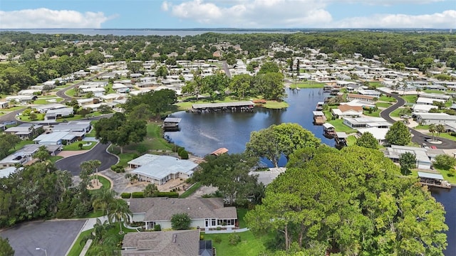 2512 Baywater Rd, Tavares, FL 32778 - aerial view of property's location featuring nearby suburban area and a nearby body of water