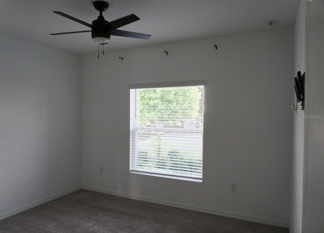 1138 Calico Pointe Cir, Groveland, FL 34736 - empty room featuring carpet and a ceiling fan