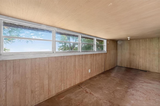 54544 Buckhorn Rd, Astor, FL 32102 - spare room with wooden walls and wooden ceiling