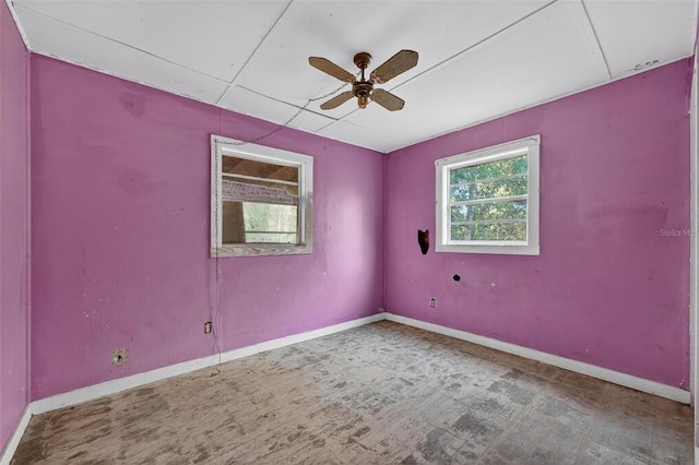 54544 Buckhorn Rd, Astor, FL 32102 - unfurnished room with ceiling fan and baseboards