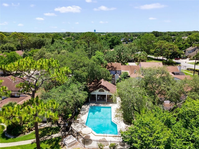 2815 Spyglass Cv, Longwood, FL 32779 - aerial view of a pool area