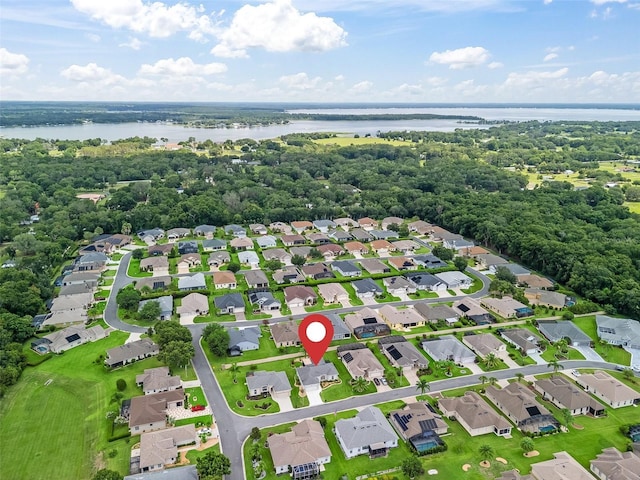16863 SE 110th Court Rd, Summerfield, FL 34491 - aerial view of residential area with a nearby body of water