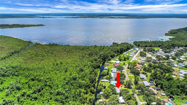 5319 Eagles Nest Rd, Fruitland Park, FL 34731 - drone / aerial view of a nearby body of water