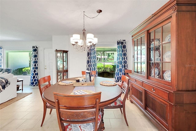 5319 Eagles Nest Rd, Fruitland Park, FL 34731 - dining room featuring a chandelier