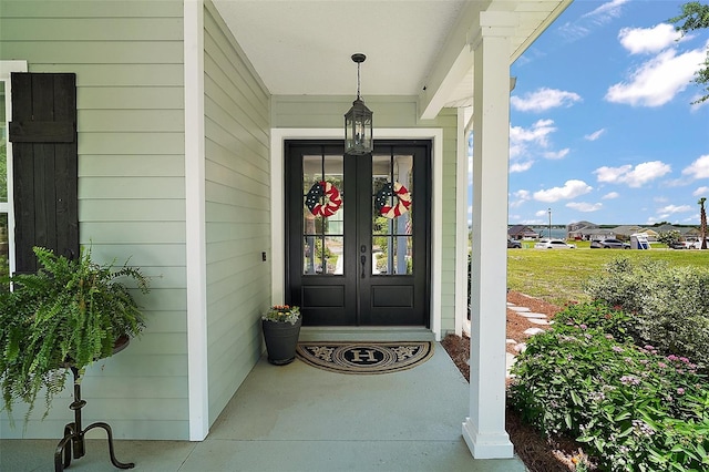 622 W 11th Ave, Mount Dora, FL 32757 - view of exterior entry with french doors