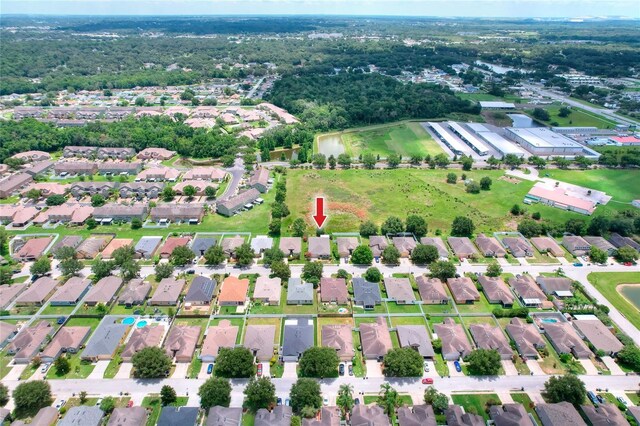 6906 Glenbrook Dr, Lakeland, FL 33811 - aerial overview of property's location with nearby suburban area