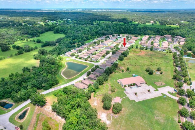 6906 Glenbrook Dr, Lakeland, FL 33811 - aerial view of property and surrounding area with nearby suburban area