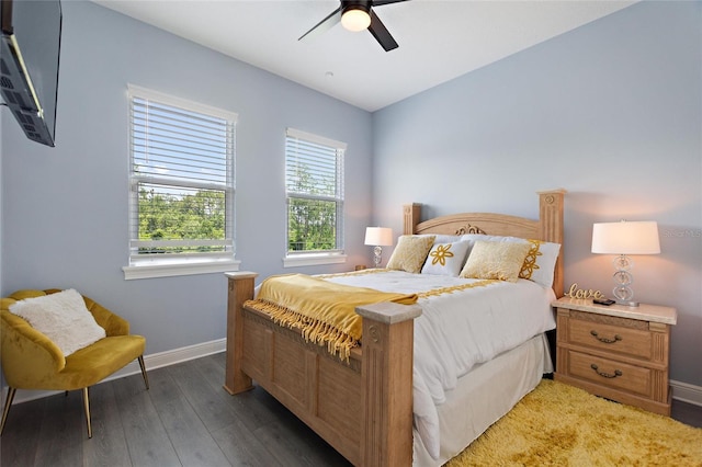 1702 Hidden Palms Dr, Davenport, FL 33897 - bedroom with light wood-type flooring and ceiling fan