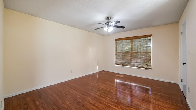 15925 Summit Ct, Clermont, FL 34711 - spare room featuring a ceiling fan and wood finished floors