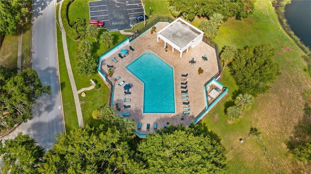 15925 Summit Ct, Clermont, FL 34711 - bird's eye view of a pool
