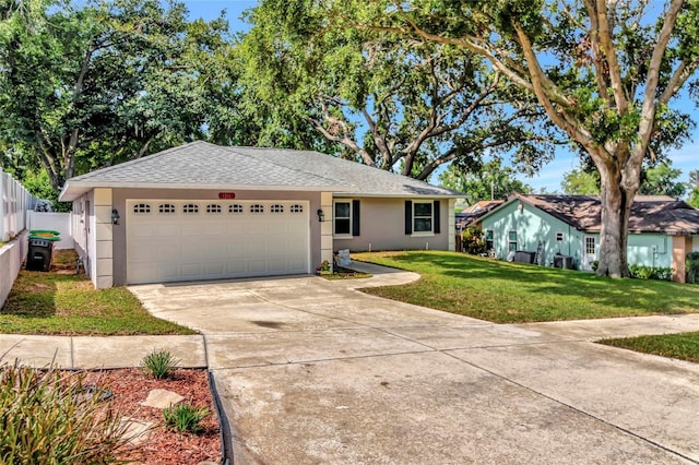 1511 W Magnolia St, Clermont, FL 34711 - single story home featuring stucco siding, concrete driveway, a shingled roof, and an attached garage