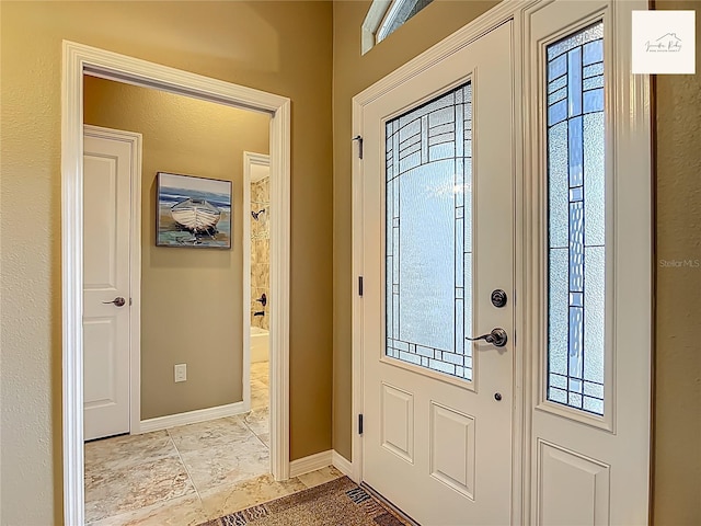 2994 Adrienne Way, The Villages, FL 32163 - foyer entrance with baseboards