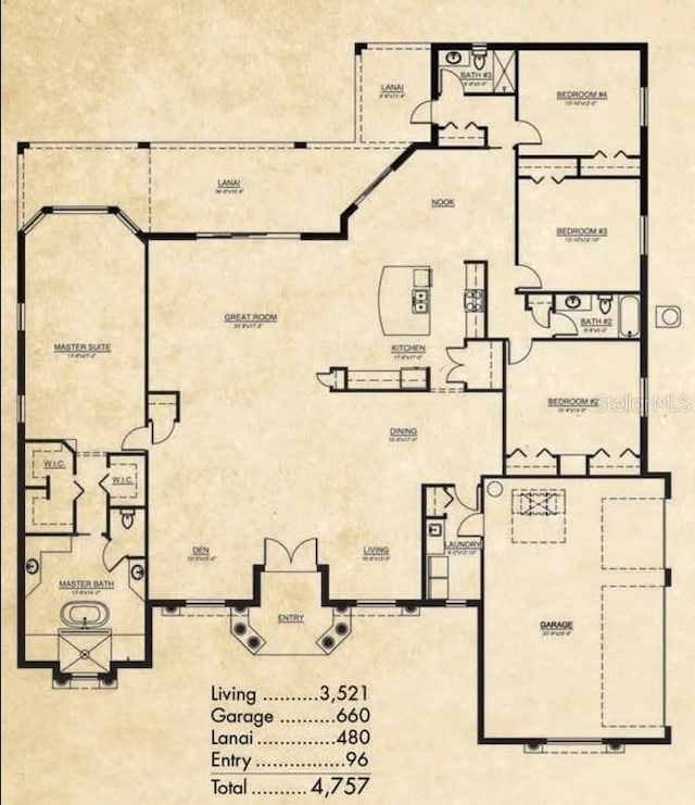 29222 Can Do Ln, Tavares, FL 32778 - view of property floor plan