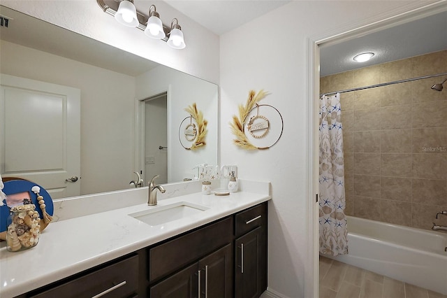 10363 Addison Shore Way, Oxford, FL 34484 - bathroom featuring vanity and shower / bath combo