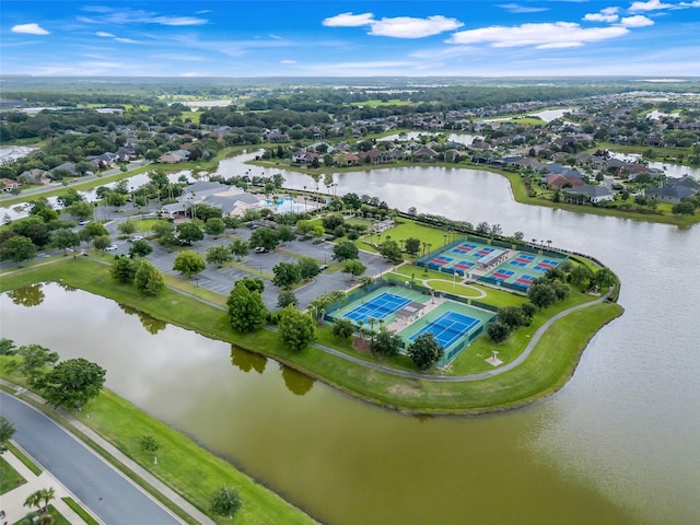 1990 Wallingford Loop, Mount Dora, FL 32757 - aerial view of residential area with a large body of water