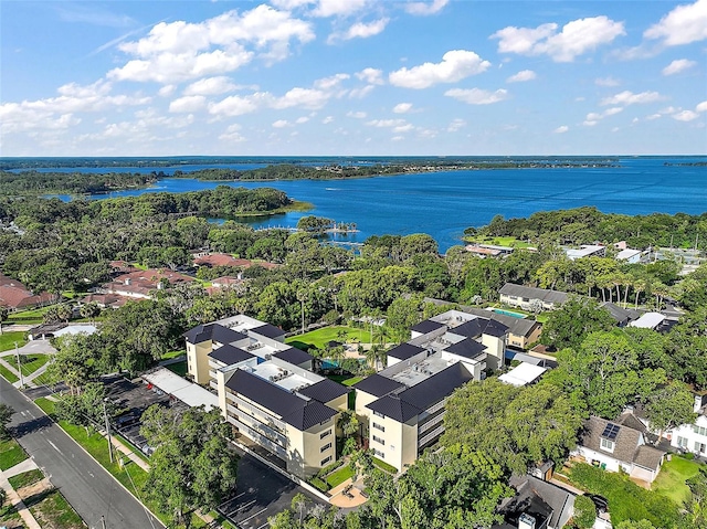 101 N Grandview St Unit 103, Mount Dora, FL 32757 - aerial view of residential area with a large body of water