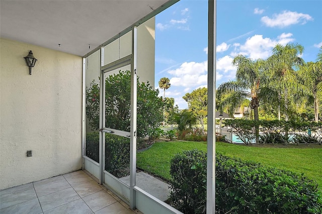 101 N Grandview St Unit 103, Mount Dora, FL 32757 - view of unfurnished sunroom